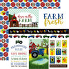 Echo Park - Down on the Farm Collection - 12 x 12 Double Sided Paper - Journaling Cards