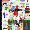 Echo Park - Down on the Farm Collection - 12 x 12 Cardstock Stickers - Elements