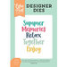 Echo Park - Summer Dreams Collection - Designer Dies - Summer Memories Word