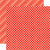 Echo Park - Dots and Stripes Collection - Summer - 12 x 12 Double Sided Paper - Tomato