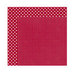 Echo Park - Dots and Stripes Collection - Christmas - 12 x 12 Double Sided Paper - Crimson