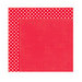 Echo Park - Dots and Stripes Collection - Christmas - 12 x 12 Double Sided Paper - Berry Red