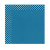 Echo Park - Dots and Stripes Collection - Winter - 12 x 12 Double Sided Paper - Arctic