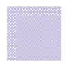 Echo Park - Dots and Stripes Collection - Winter - 12 x 12 Double Sided Paper - Frosted Amethyst
