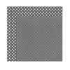 Echo Park - Dots and Stripes Collection - Valentine - 12 x 12 Double Sided Paper - Granite
