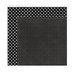 Echo Park - Dots and Stripes Collection - Valentine - 12 x 12 Double Sided Paper - Black