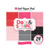 Echo Park - Dots and Stripes Collection - Valentine - 6 x 6 Paper Pad