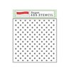 Echo Park - Dots and Stripes Collection - 6 x 6 Stencil - Polka Dots
