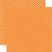 Echo Park - Dots and Stripes Collection - Summer - 12 x 12 Double Sided Paper - Peach