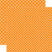 Echo Park - Dots and Stripes Collection - Fall - 12 x 12 Double Sided Paper - Butterscotch Dot