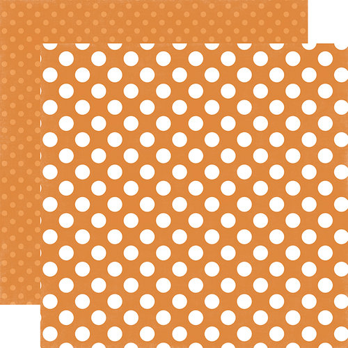 Echo Park - Dots and Stripes Collection - Little Boy - 12 x 12 Double Sided Paper - Sunshine Dot
