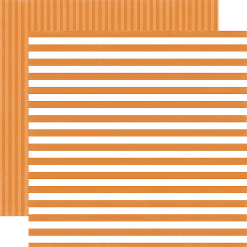 Echo Park - Dots and Stripes Collection - Little Boy - 12 x 12 Double Sided Paper - Sunshine Stripe