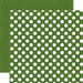 Echo Park - Dots and Stripes Collection - Little Boy - 12 x 12 Double Sided Paper - Crocodile Dot