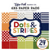 Echo Park - Dots and Stripes Collection - Little Boy - 6 x 6 Paper Pad