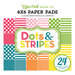 Echo Park - Dots and Stripes Collection - Spring - 6 x 6 Paper Pad