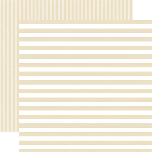 Echo Park - Dots and Stripes Collection - Summer - 12 x 12 Double Sided Paper - Pearl Stripe