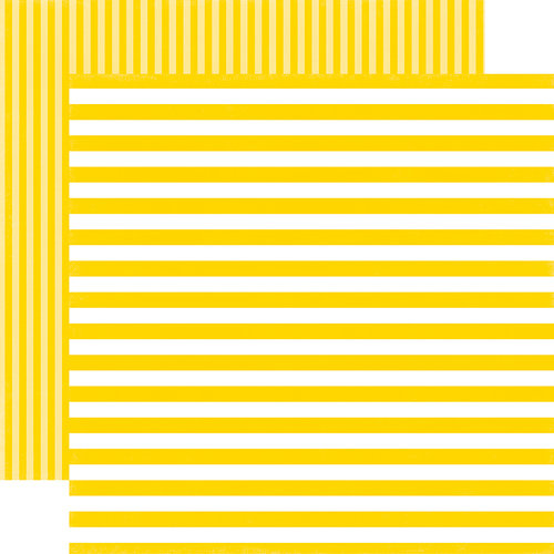 Echo Park - Dots and Stripes Collection - Summer - 12 x 12 Double Sided Paper - Submarine Stripe
