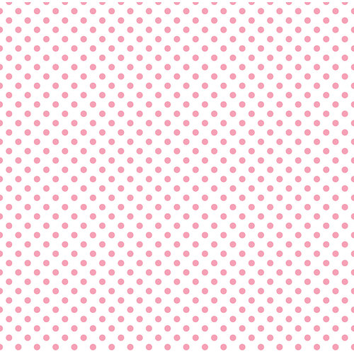 Echo Park - Dots and Stripes Collection - Easter Vellum Dot - 12 x 12 Vellum - Pink Blossoms