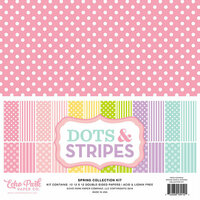 Echo Park - Dots and Stripes Collection - Spring - 12 x 12 Collection Kit - Two
