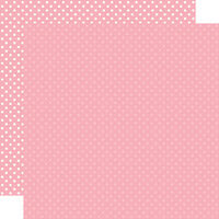 Echo Park - Dots and Stripes Collection - 12 x 12 Double Sided Paper - Pink