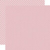 Echo Park - Dots and Stripes Collection - 12 x 12 Double Sided Paper - Light Mauve