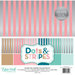Echo Park - Dots and Stripes Collection - Silver Foil Stripe - 12 x 12 Collection Kit