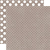 Echo Park - Jewels Dots and Stripes Collection - 12 x 12 Double Sided Paper - Quartz Tiny Dot