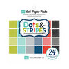 Echo Park - Metropolitan Dots and Stripes Collection - 6 x 6 Paper Pad