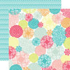 Echo Park - Everyday Eclectic Collection - 12 x 12 Double Sided Paper - Doily Multi