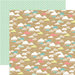 Echo Park - Everyday Eclectic Collection - 12 x 12 Double Sided Paper - Kraft Clouds