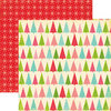 Echo Park - Everybody Loves Christmas Collection - 12 x 12 Double Sided Paper - Trim the Tree, CLEARANCE