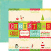 Echo Park - Everybody Loves Christmas Collection - 12 x 12 Double Sided Paper - Journaling Cards, CLEARANCE