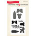 Echo Park - Spring Collection - Designer Die and Clear Acrylic Stamp Set - Sugar and Spice