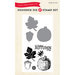 Echo Park - Fall - Designer Die and Clear Acrylic Stamp Set - Autumn Day