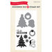 Echo Park - Christmas - Designer Die and Clear Acrylic Stamp Set - Classic Christmas