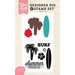 Echo Park - Designer Die and Clear Acrylic Stamp Set - Summer Surf