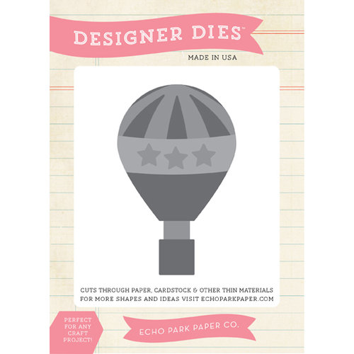 Echo Park - Spring Collection - Designer Dies - Hot Air Balloon