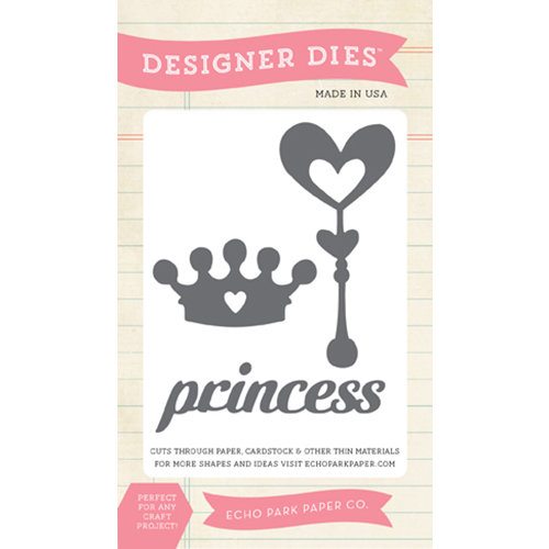 Echo Park - Children Collection - Designer Dies - Princess - One