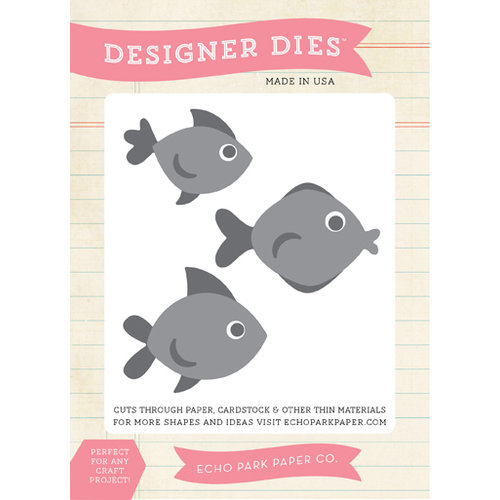 Echo Park - Summer Collection - Designer Dies - Fish Set