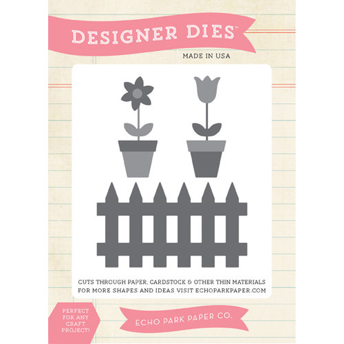 Echo Park - Spring Collection - Designer Dies - Spring Fenceline