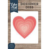 Echo Park - Designer Dies - Nesting Stitched Heart