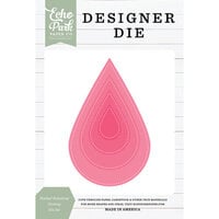 Echo Park - Designer Dies - Nesting Stitched Raindrop