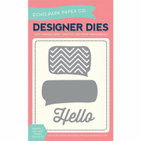 Echo Park - Designer Dies - Thought Bubbles and Hello