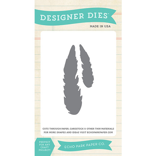 Echo Park - Designer Dies - Small - Feather