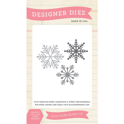Echo Park - Designer Dies - Snowflake - Set 4