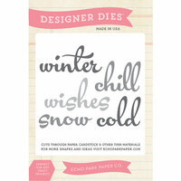 Echo Park - Winter - Designer Dies - Winter Word