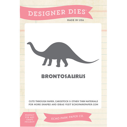 Echo Park - Designer Dies - Brontosaurus - Large