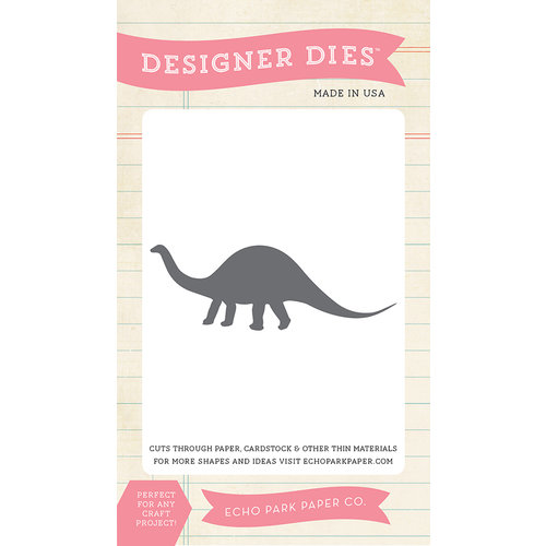 Echo Park - Designer Dies - Brontosaurus - Small