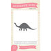 Echo Park - Designer Dies - Brontosaurus - Small