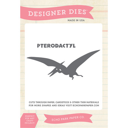 Echo Park - Designer Dies - Pterodactyl - Large
